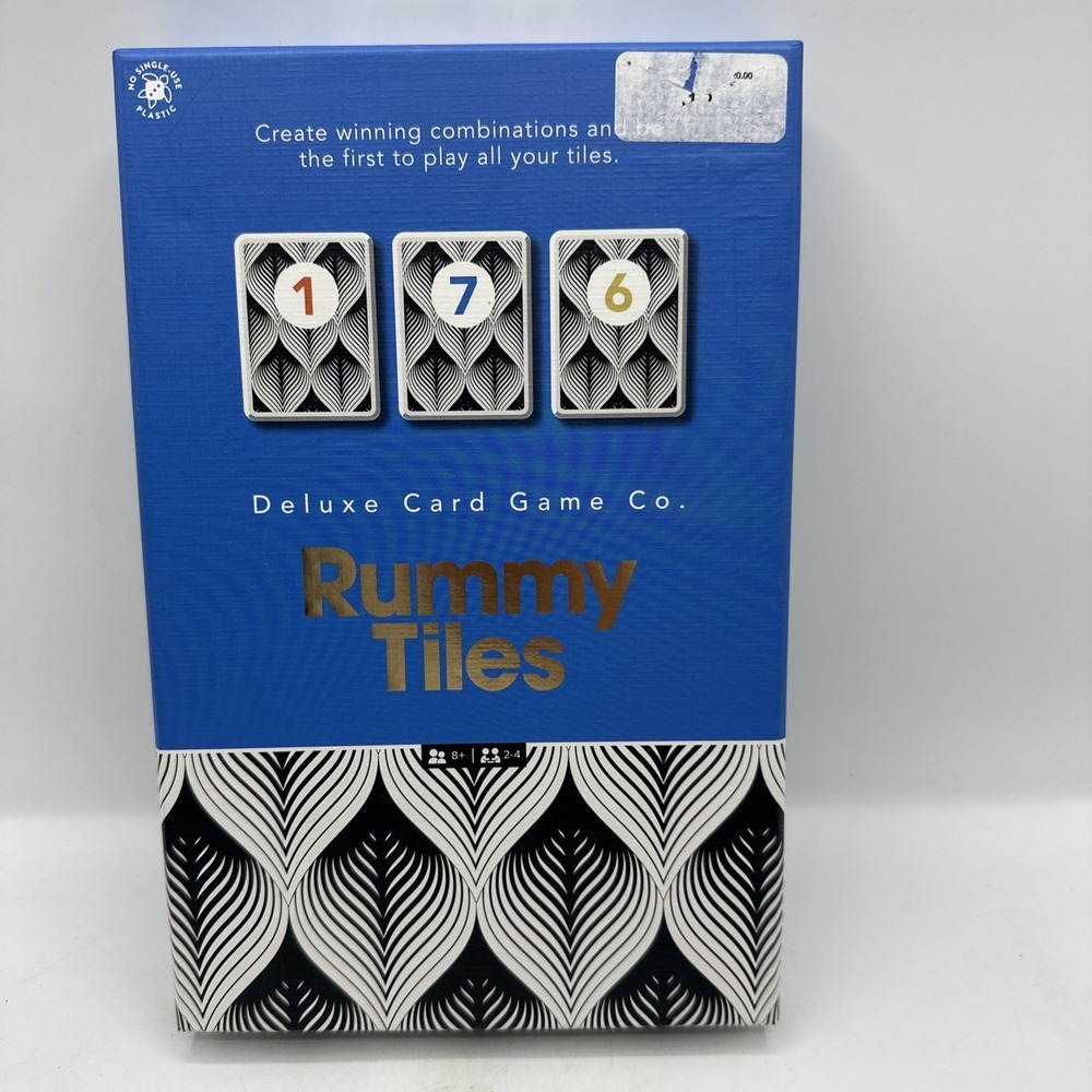 Professor Puzzle Rummy Tiles 2023 New Open Box. 2-4 Players Ages 8 And Up.